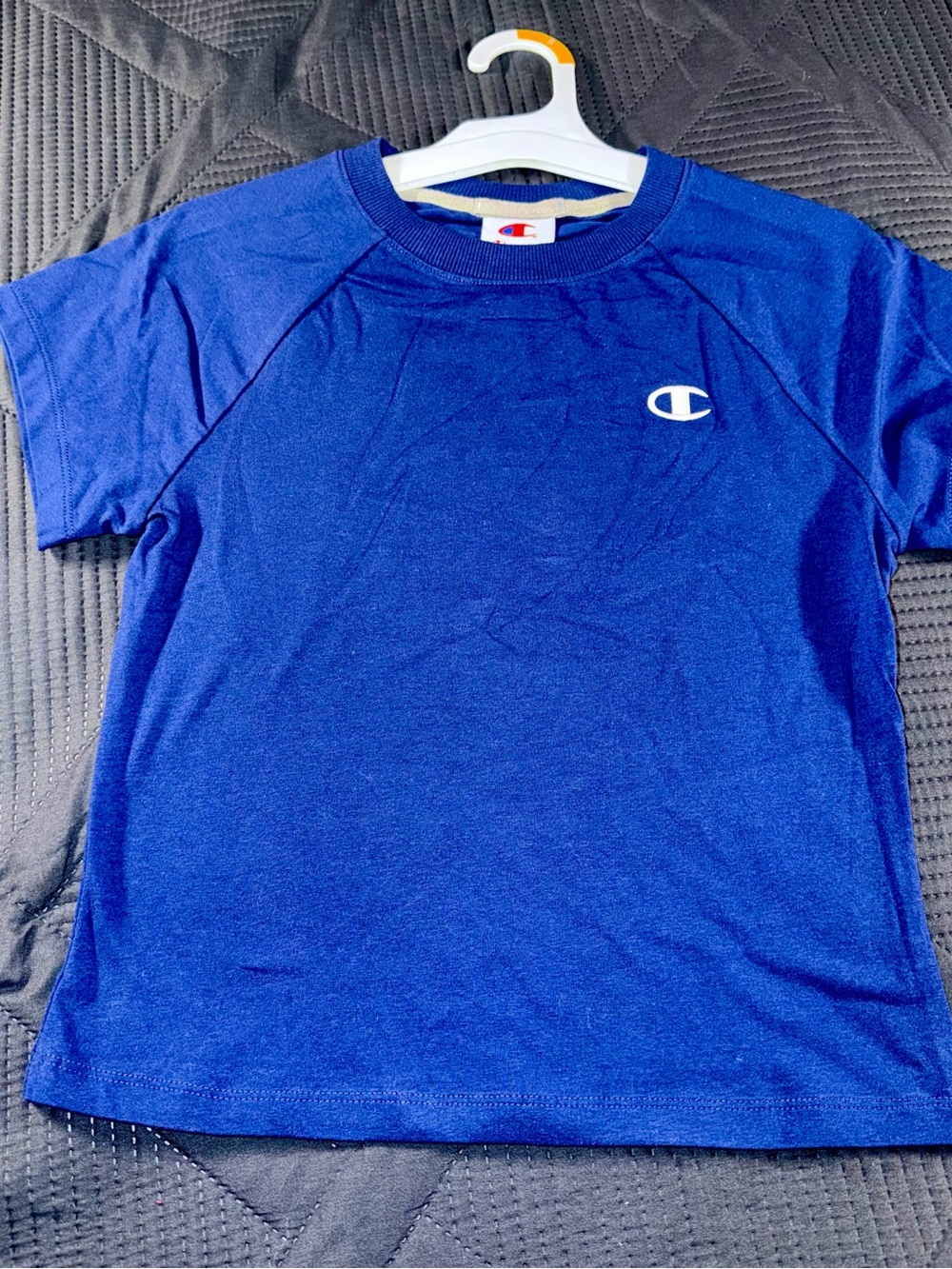 Champion Short-Sleeve Tee in Royal Blue